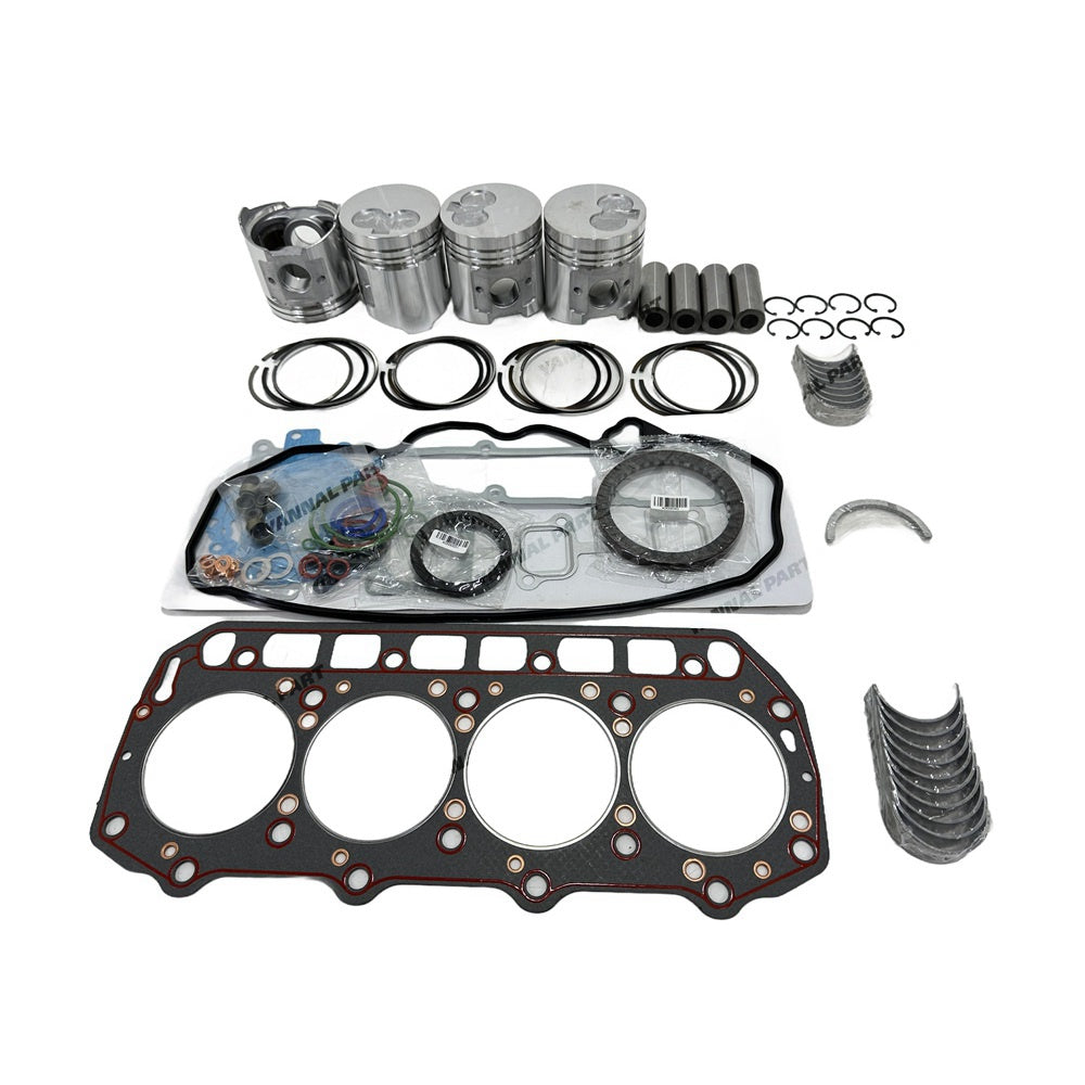 For Yanmar 4TNE92 Overhaul Re-ring Kit Engine Piston Ring Gasket Bearing