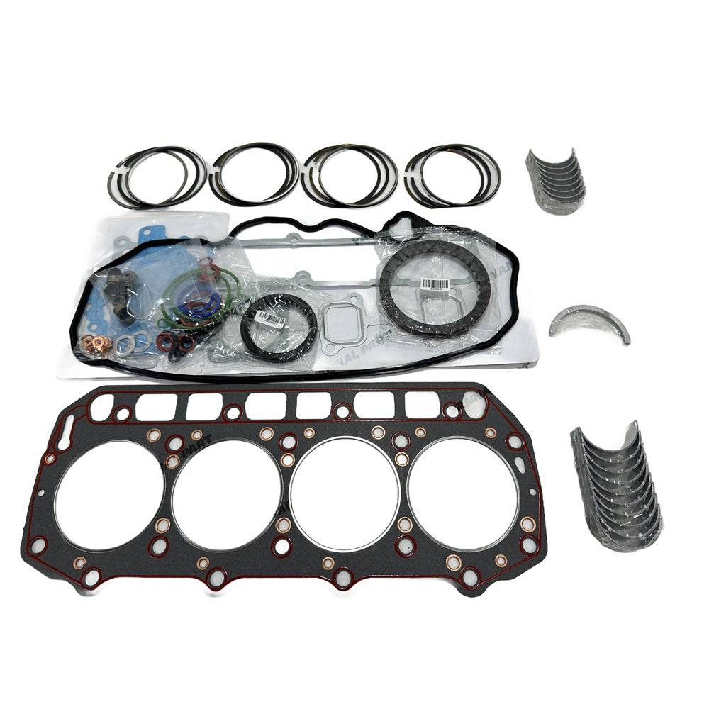 4TNE92 Overhaul Re-ring Kit For Yanmar Engine Kit Engine Piston Ring Gasket