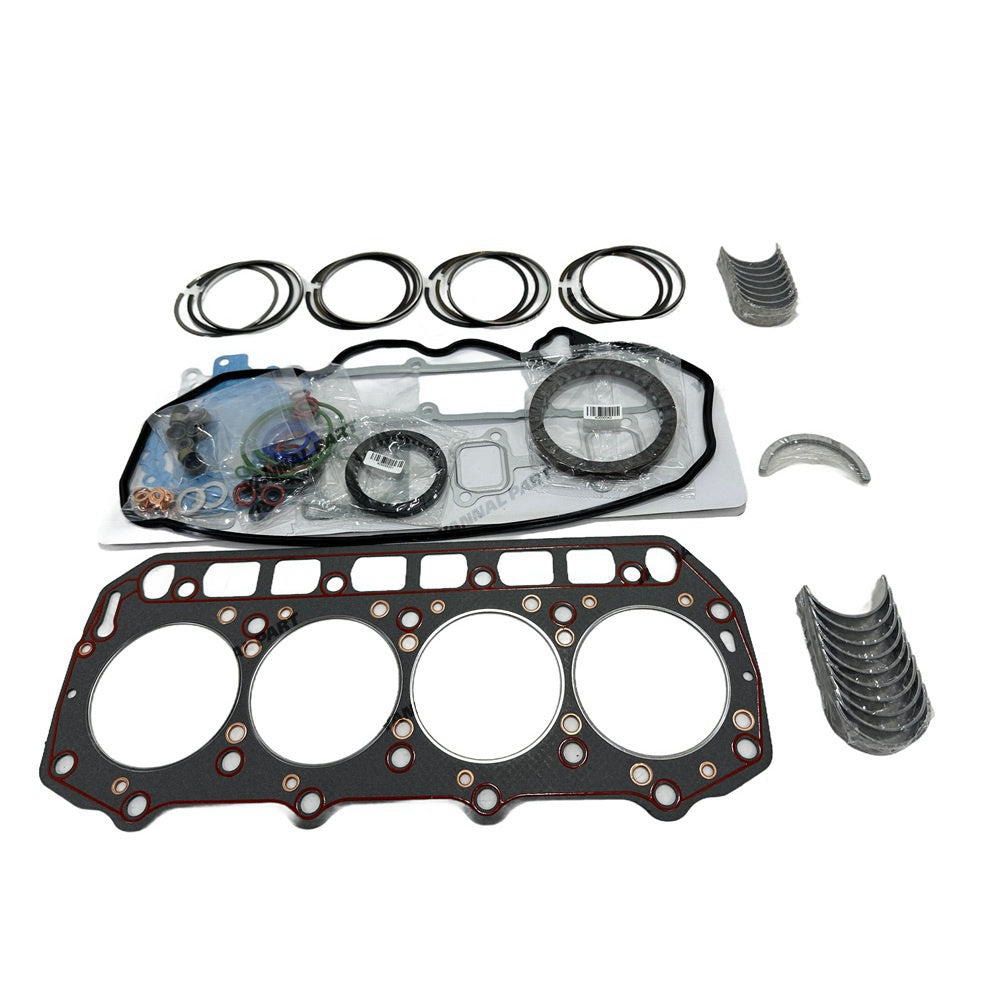 4TNE92 Overhaul Re-ring Kit For Yanmar Engine Kit Engine Piston Ring Gasket