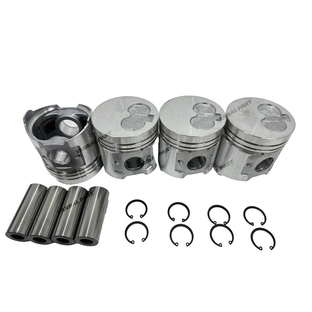 For Yanmar 4TNE94 Piston Kit Ring Repair Part Engine Rebuild Kit