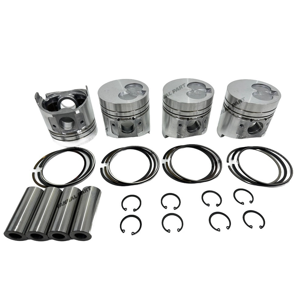 For Yanmar 4TNE98 Piston Kit & Ring Engine Part Rebuild Parts