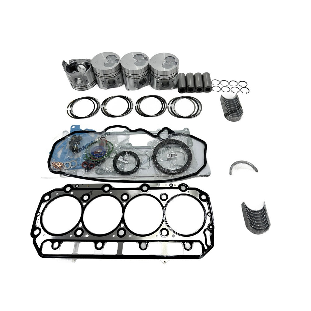 4TNE98 Overhaul Re-ring Kit For Yanmar Gasket Piston Set