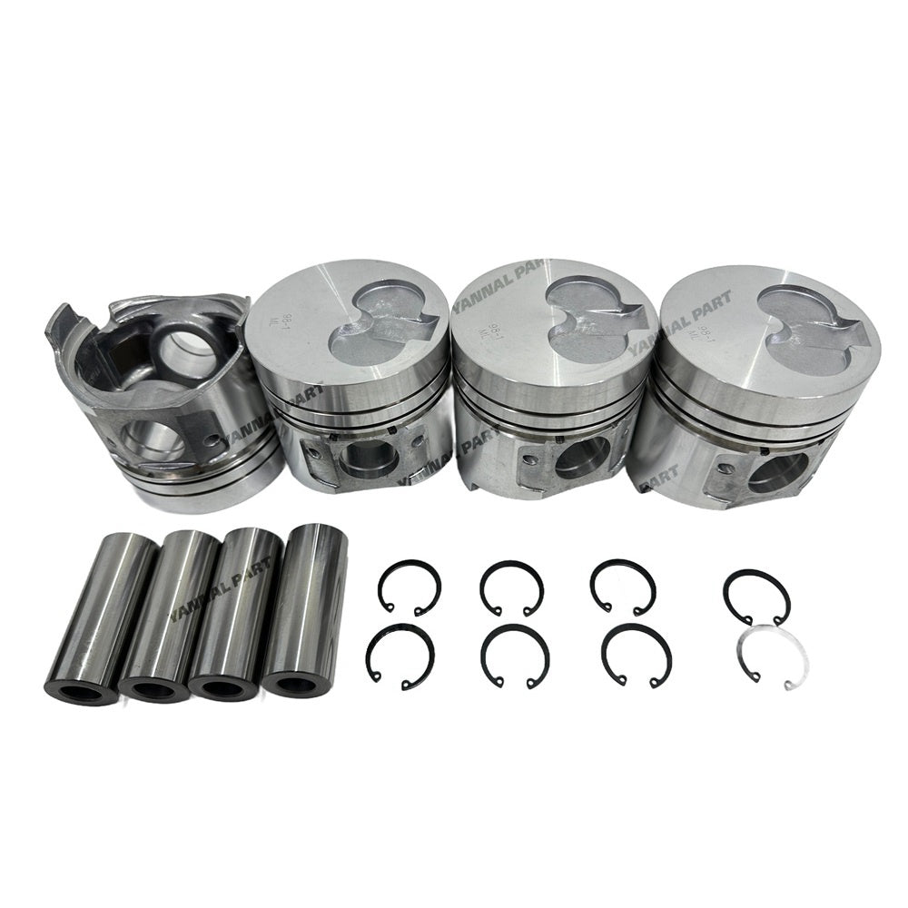 For Yanmar 4TNE98 Overhaul Kit Repair Part Engine Piston Ring Gasket Bearing