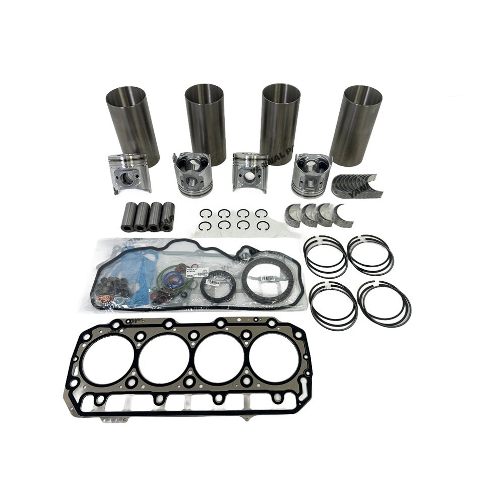 Hot Selling for yanmar 4TNV98 Rebuild Overhaul kit Piston Ring Cylinder Liner Full Complete Gasket kit Main Small Bearing