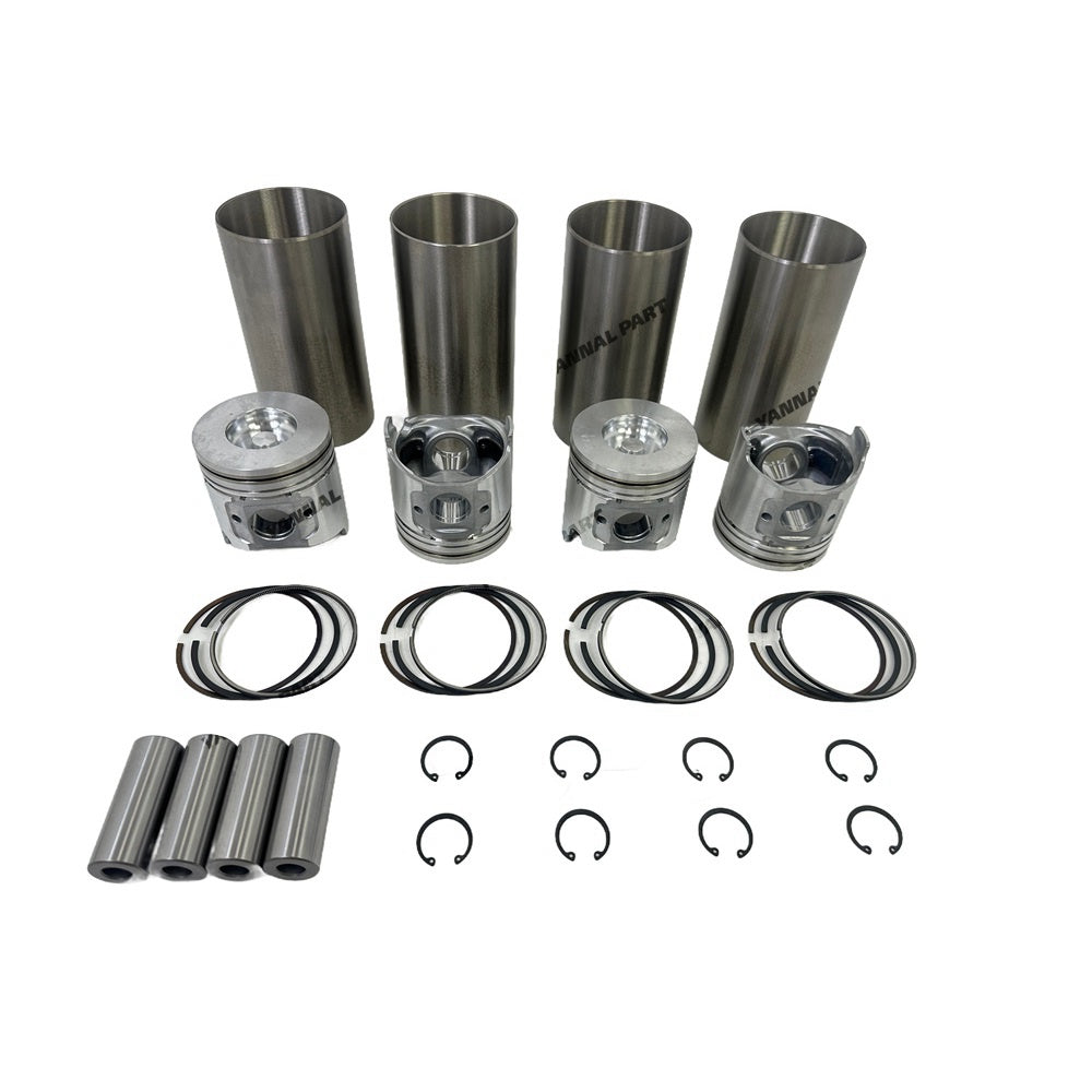 Overhaul Rebuild Kit(not included Valves kit) Compatible with for Yanmar 4TNV98 4TNV98C Engine Hitachi 80VX 55N Excavator