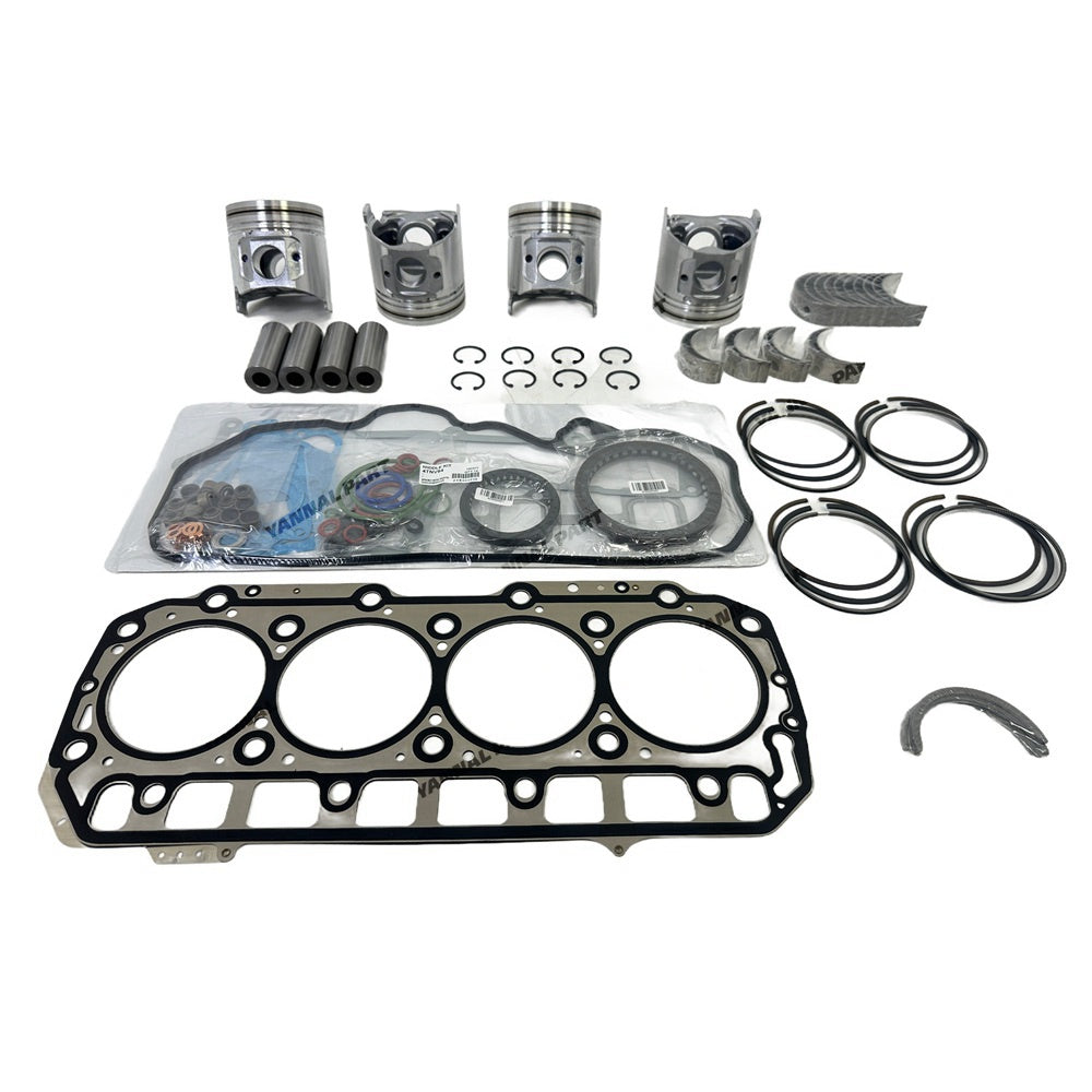 4TNV98 4TNV98-SDF Overhaul Re-ring Kit For Yanmar Diesel Engine Parts Tractor US601 GC561 AG570 GC580 GC685 Loader WA90-3 WA95-3