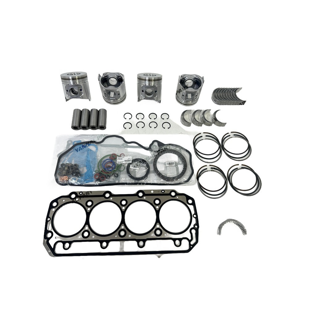 4TNV98 4TNV98-SDF Overhaul Re-ring Kit For Yanmar Diesel Engine Parts Tractor US601 GC561 AG570 GC580 GC685 Loader WA90-3 WA95-3