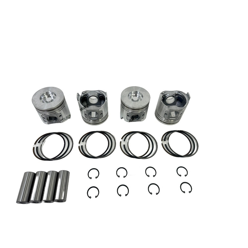 4TNV98C Cylinder Liner Kit For Yanmar Engine John Deere 318E 320E 326E Loader