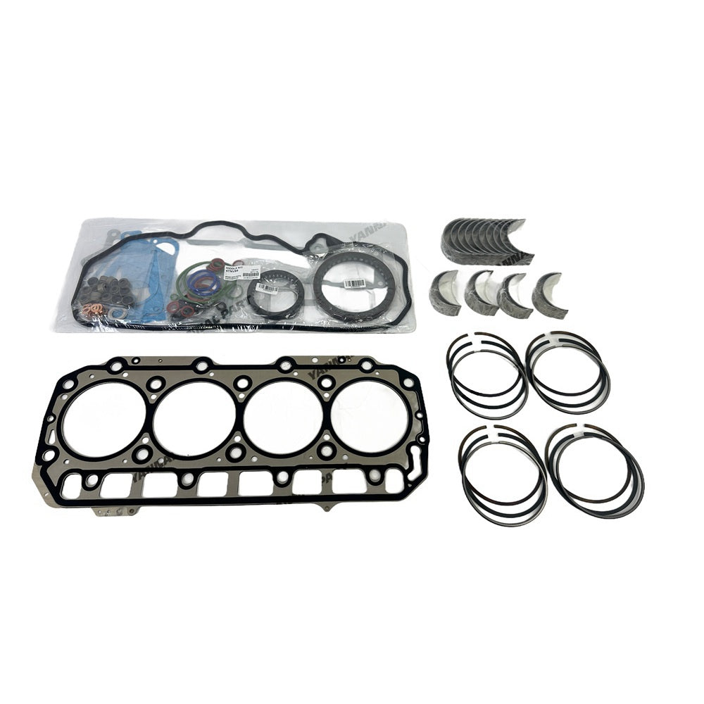 4TNV98C Overhaul Re-ring Kit for Yanmar 4TNV98C Engine for Forklift