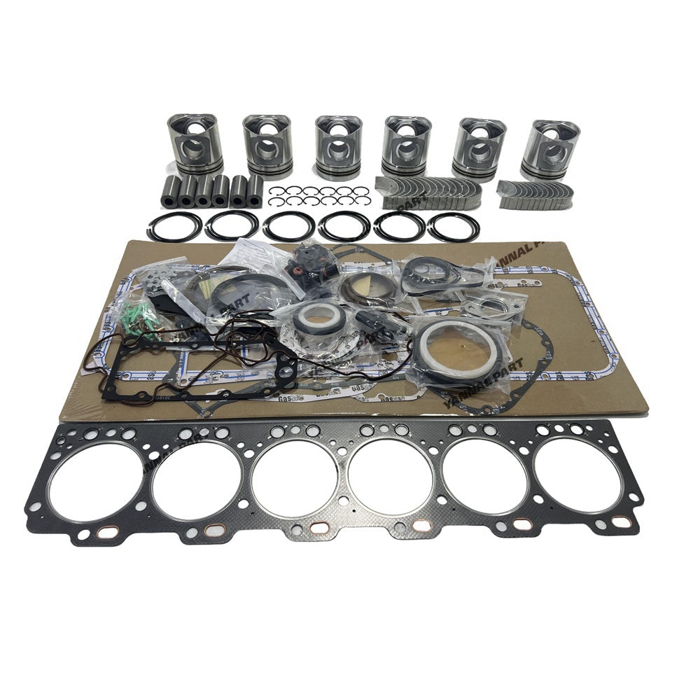 6CT Overhaul Re-ring Kit for Cummins Diesel 8.3L Tractor Truck Excavator