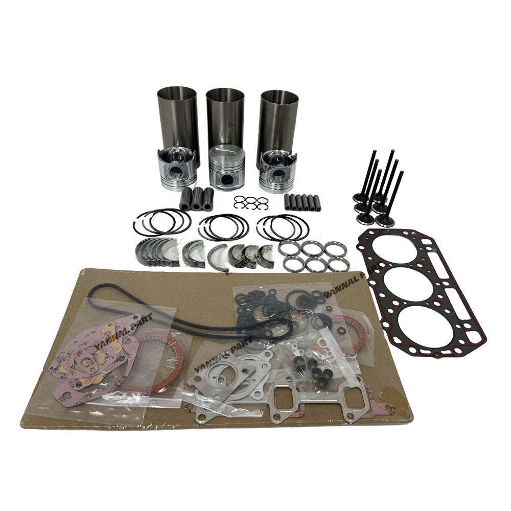 New Overhaul Rebuild Kit Compatible with for Cummins A1700 3-Cylinder Engine