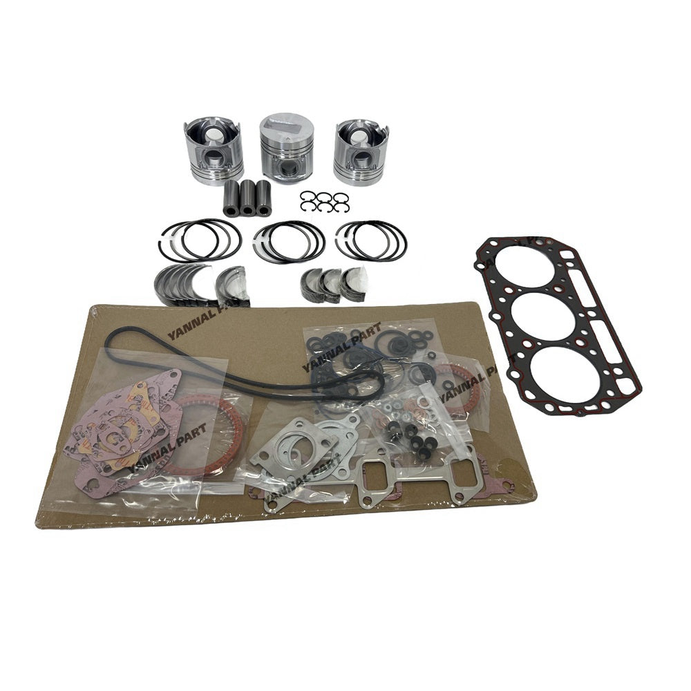 New Overhaul Re-ring Kit Compatible with for Cummins A1700 3-Cylinder Engine