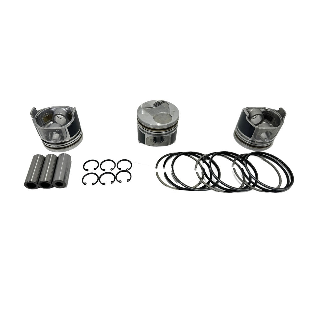 New Liner Piston Kit Set STD for KUBOTA D1105 (Liner + Piston + Ring + Pin Bush x 3)