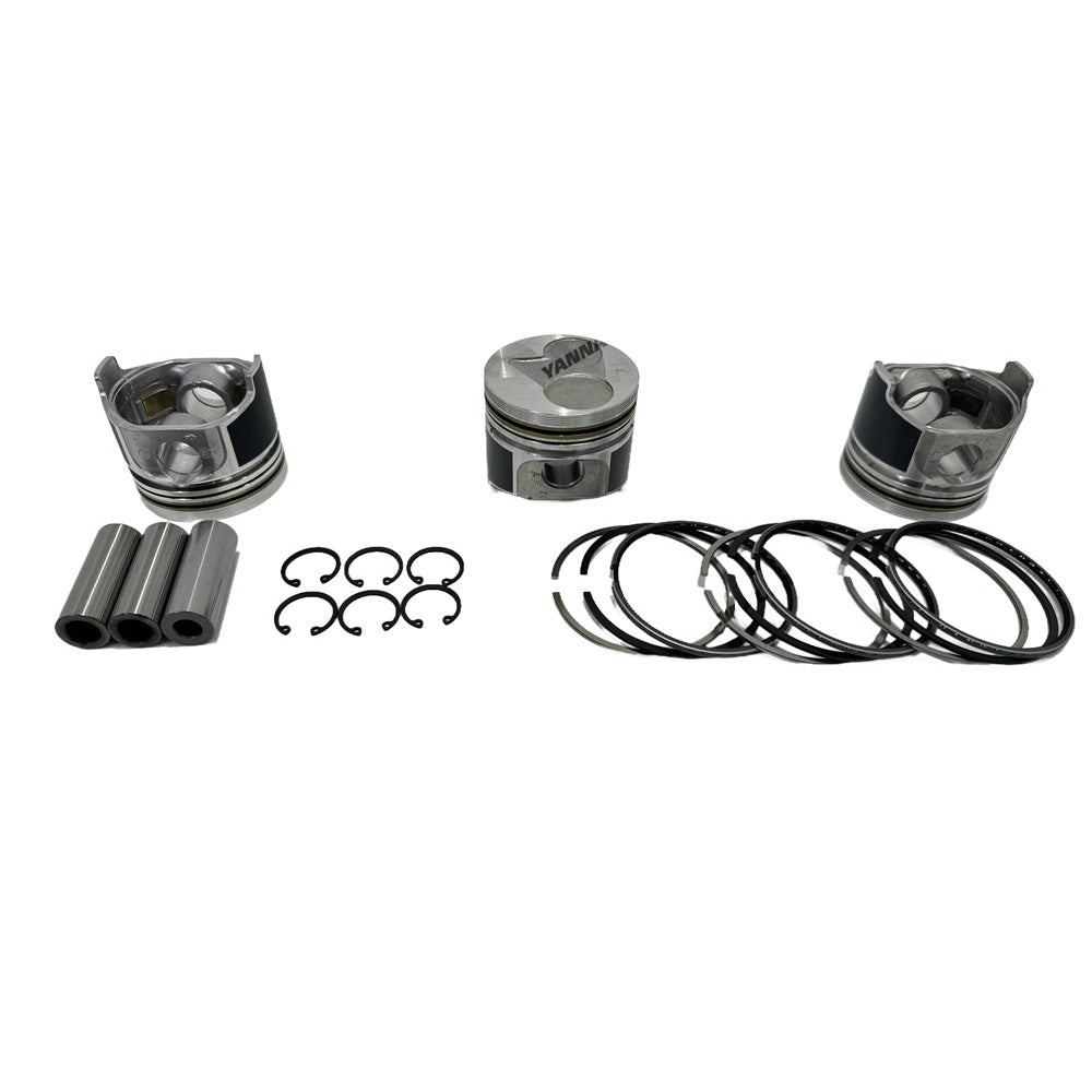 D1105 Overhaul Rebuild Kit Compatible with for Kubota 3-Cylinder RTV1100 RTV1100CW9 RTV1140CPX RTV1100RW9 KX41 KX36-2 KX41-2 KX61-2