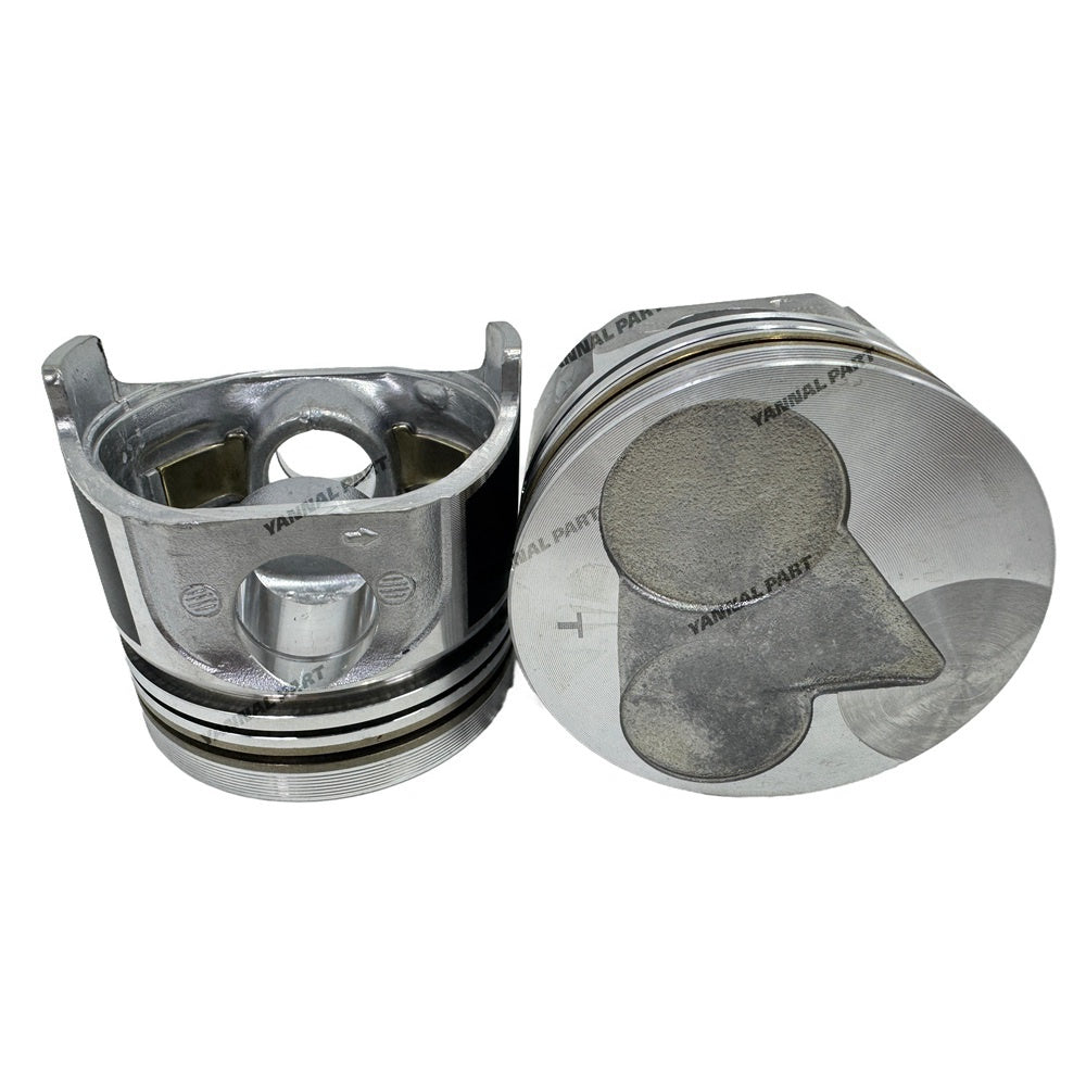 D1105 Piston Set STD 78mm for Kubota D1105 V1505 Engine Compatible with B2910HSD B3030HSD B3150HD U25 KX17 RTV1100MCW RTV1140CPX ZD1221L