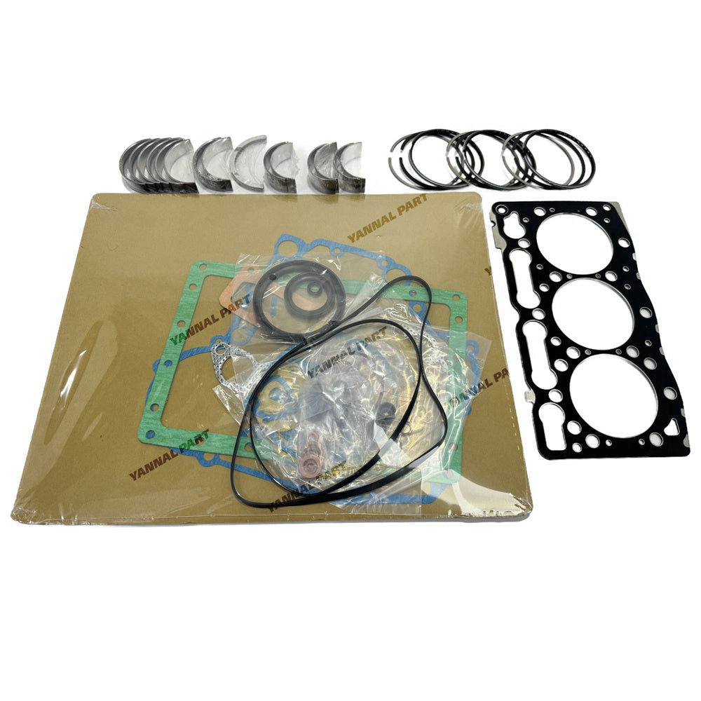 New D1105 Overhaul Re-ring Kit For Kubota 2400HST-D Tractor U25S Excavator