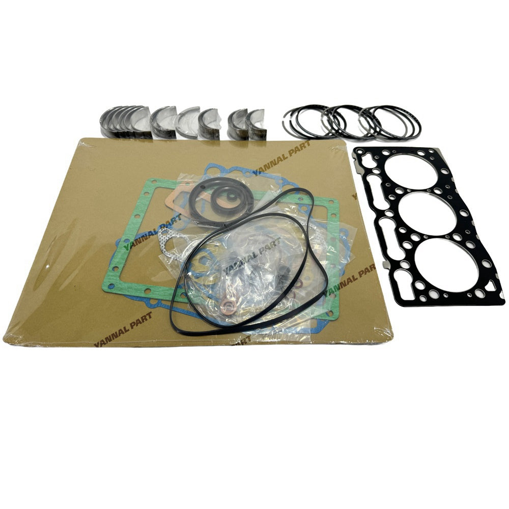 New D1105 Overhaul Re-ring Kit For Kubota 2400HST-D Tractor U25S Excavator