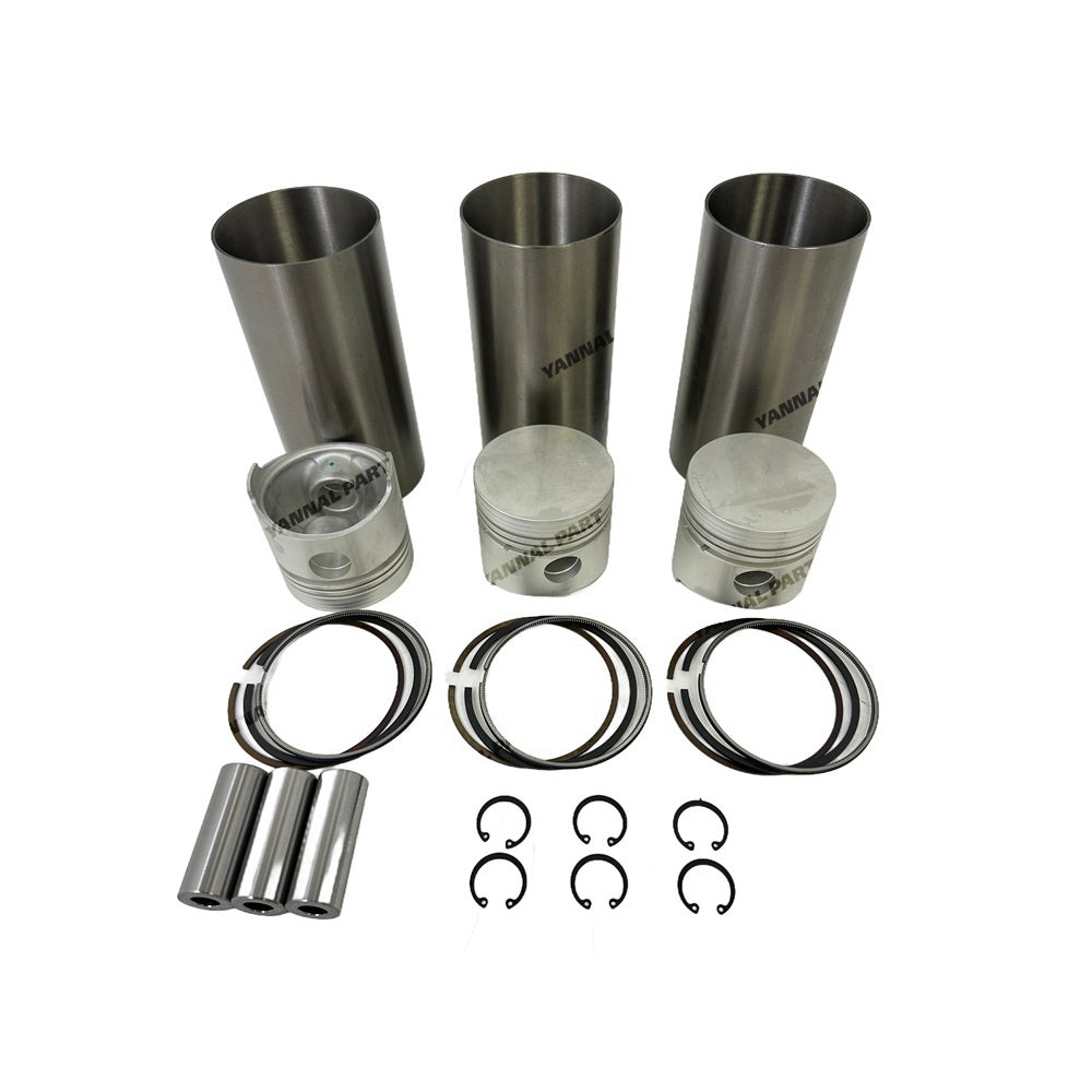 Cylinder Liner Kit Set STD for KUBOTA D1402 (Liner + Piston + Ring + Pin Bush x 3)