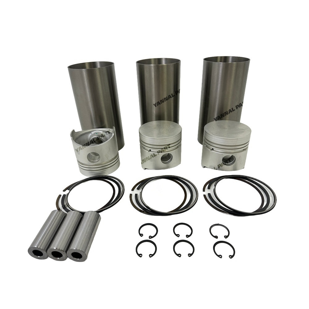 Cylinder Liner Kit Set STD for KUBOTA D1402 (Liner + Piston + Ring + Pin Bush x 3)