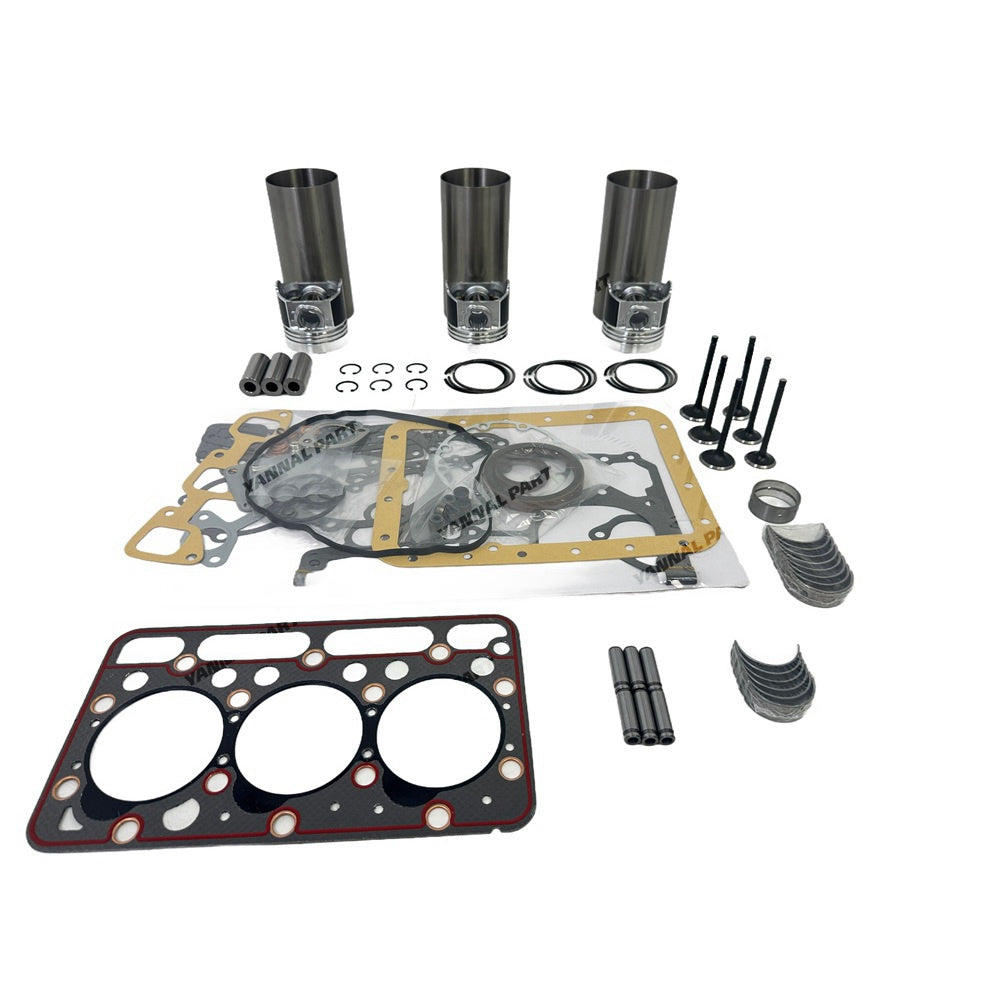 New D1503 Engine Rebuild Kit For Kubota KX91-3 U35 R420 L3010 Tractor