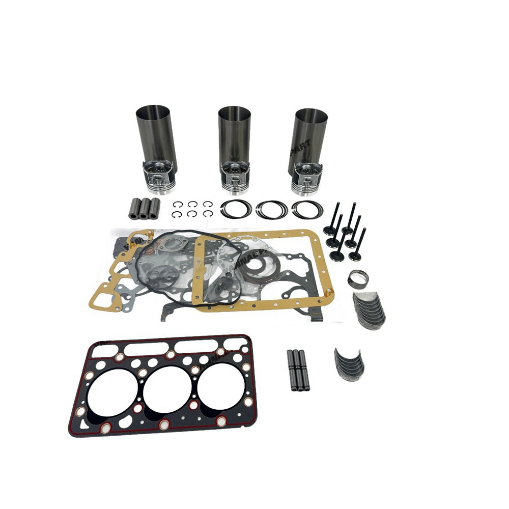 New D1503 Engine Rebuild Kit For Kubota KX91-3 U35 R420 L3010 Tractor