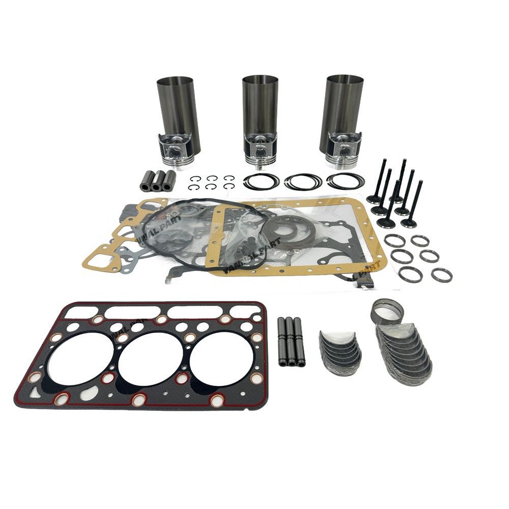 New D1503 Engine Repair Kit For Kubota KX91-3 U35 R420 L3010 Tractor