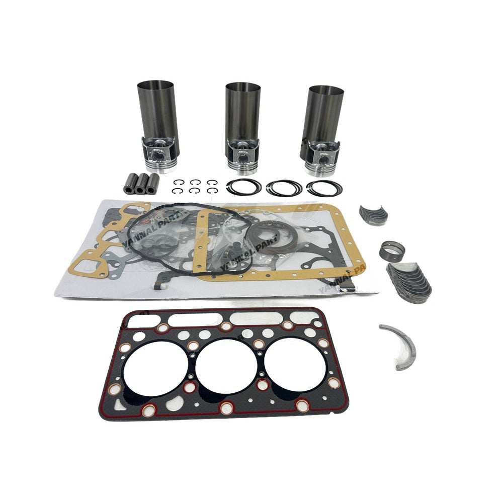 D1503 Engine Overhaul Rebuild Kit Compatible for Kubota D1503 Engine Tractor L2900 L3000 L3010 L3130 Excavator KX91-3 U35 Loader R420 R420S