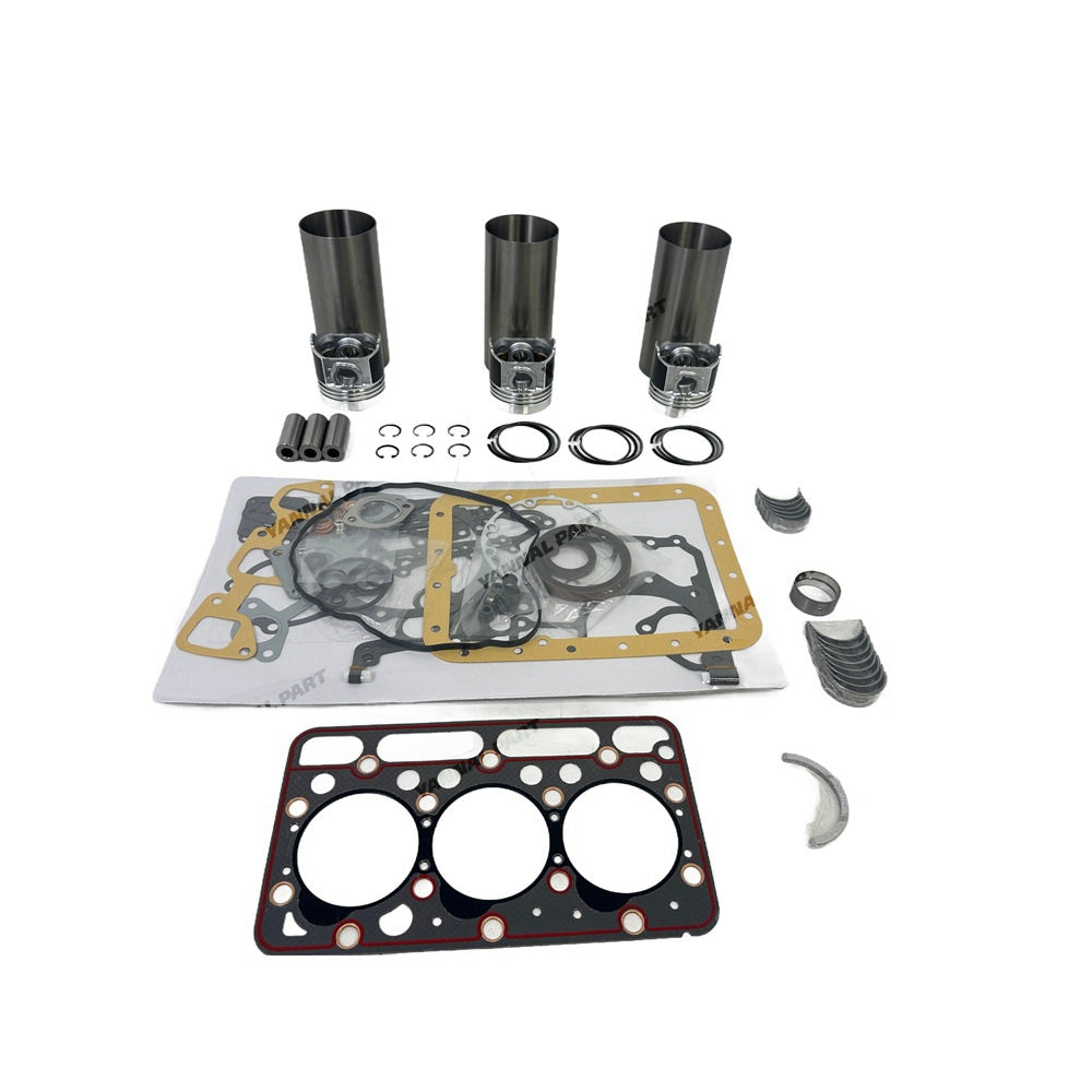 D1503 Engine Overhaul Rebuild Kit Compatible for Kubota D1503 Engine Tractor L2900 L3000 L3010 L3130 Excavator KX91-3 U35 Loader R420 R420S