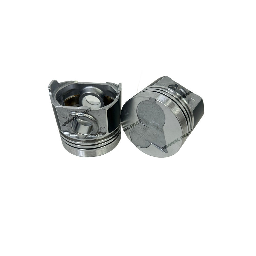 D1503 Piston Kit W Ring Set Compatible with D1503 Engine for Kubota KX91-3 U35 R420 L2900 L3000 L3010 L3130 L3200 Tractor