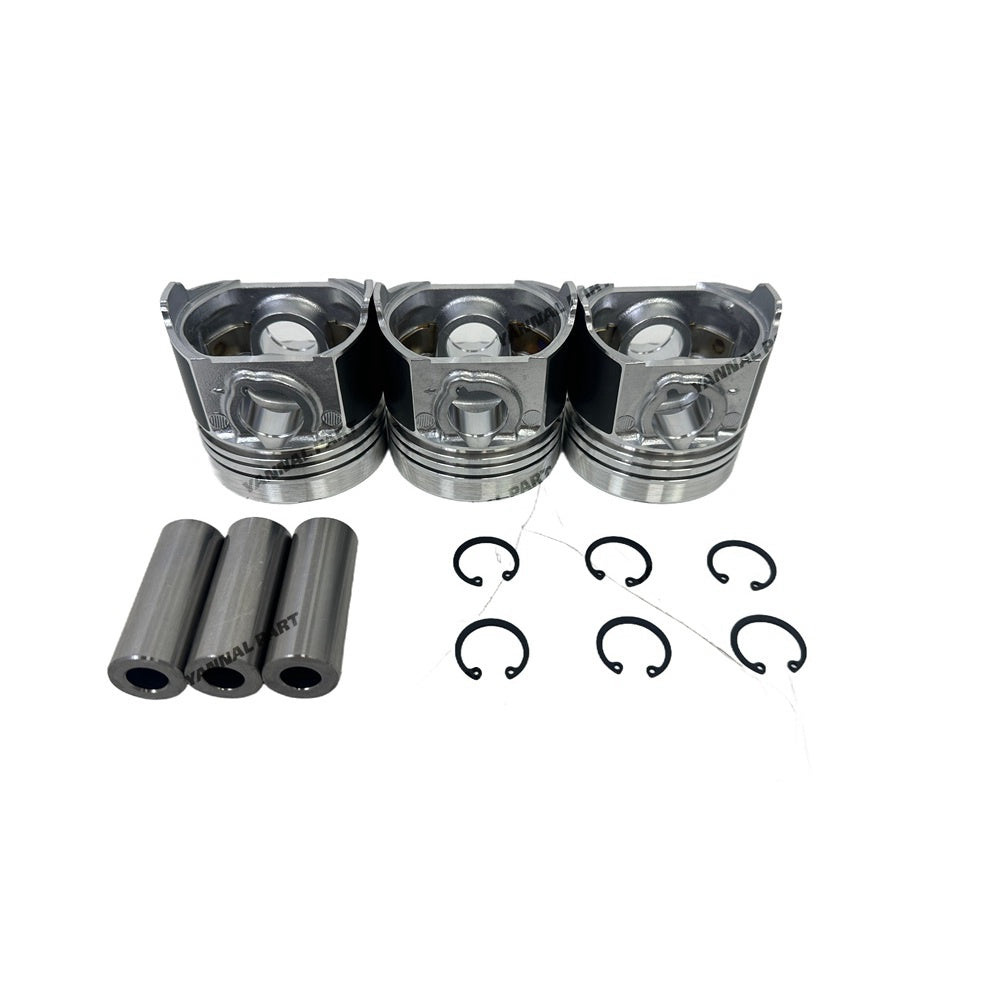 D1503 Overhaul Re-ring Kit (No cylinder liner and valve) Compatible for Kubota D1503 Engine Tractor L2900 L3000 L3010 L3130 Excavator KX91-3 U35 Loader R420 R420S