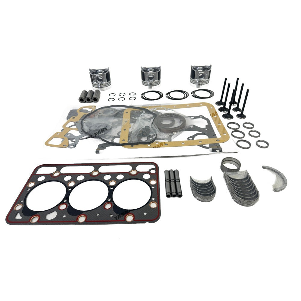 New D1503 Overhaul Rebuild Kit For Kubota Engine KX91-3 R420 L2900 L3000 Tractor