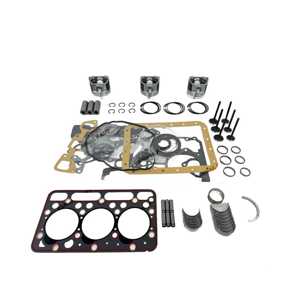 New D1503 Overhaul Rebuild Kit For Kubota Engine KX91-3 R420 L2900 L3000 Tractor