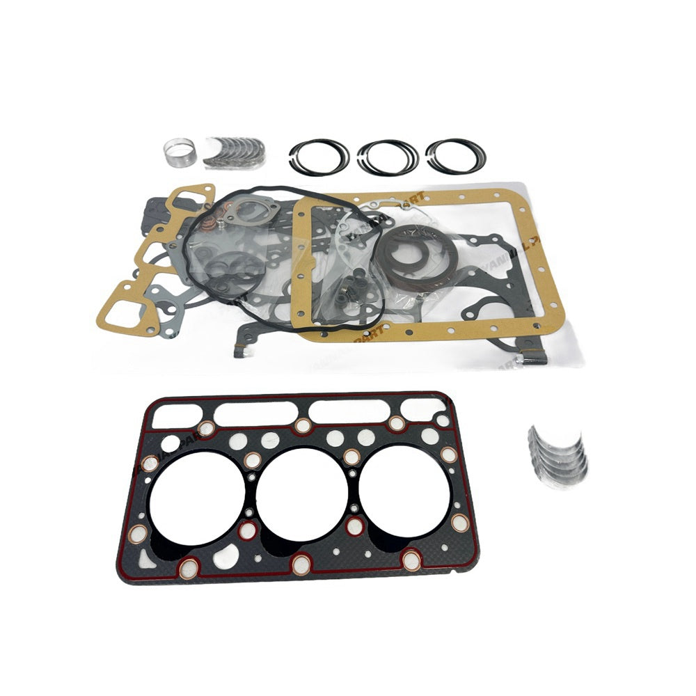 For Kubota D1462 new rebuild piston ring cylinder head gasket crankshaft con rod bearing