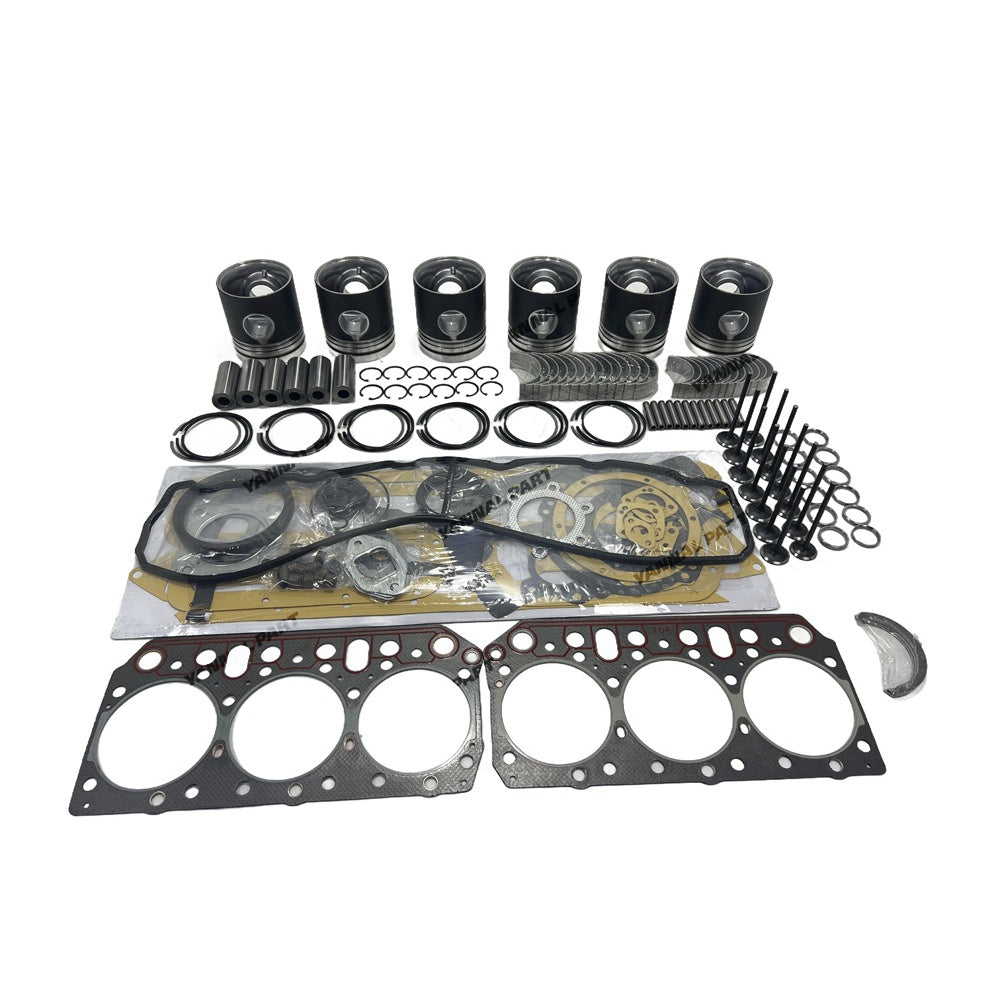 Overhaul Rebuild Kit for Doosan Daewoo D2366 Engine DH320 DH280 D2366-T D2366T