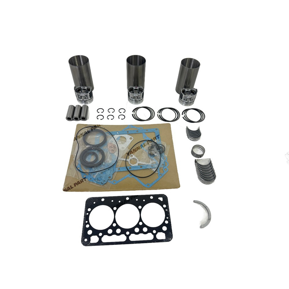 Overhaul Rebuild Kit, Direct Replacement Cylinder STD Overhaul Rebuild Kit Gasket Sets for Kubota D722 Engine