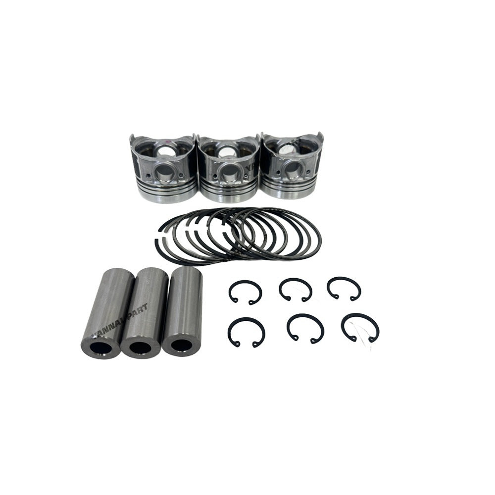 D722 Overhaul Rebuild Kit Compatible with for Kubota D722 Engine B7300HSD B7400HSD BX1800D BX1850D BX1860D Tractor piston&ring&Bushing&Full Gasket Kit