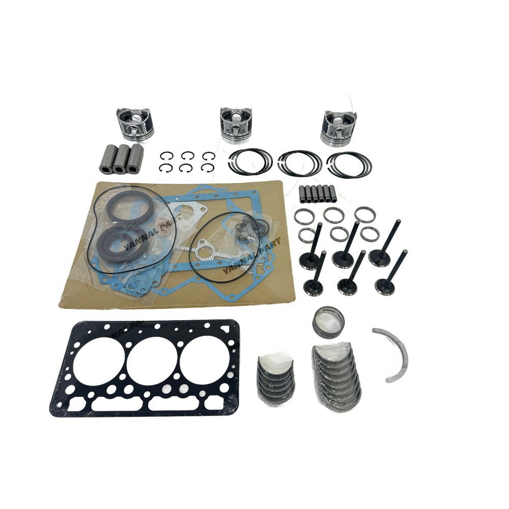 D722 Engine Rebuild Kit (No cylinder liner) FOR Kubota D722 D722EBH D772B Engine B7300HSD B7400HSD BX1800D BX1850D BX1860D G1900 GF1800E for Bobcat 316 320 322 323 Excavator