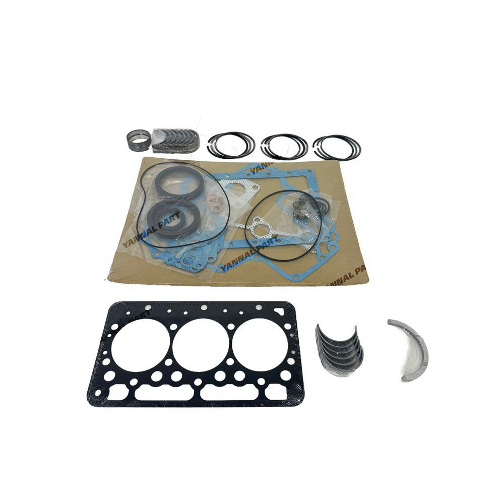 D722 Overhaul Kit For Kubota Engine Parts Piston Ring Gasket Bearing Set