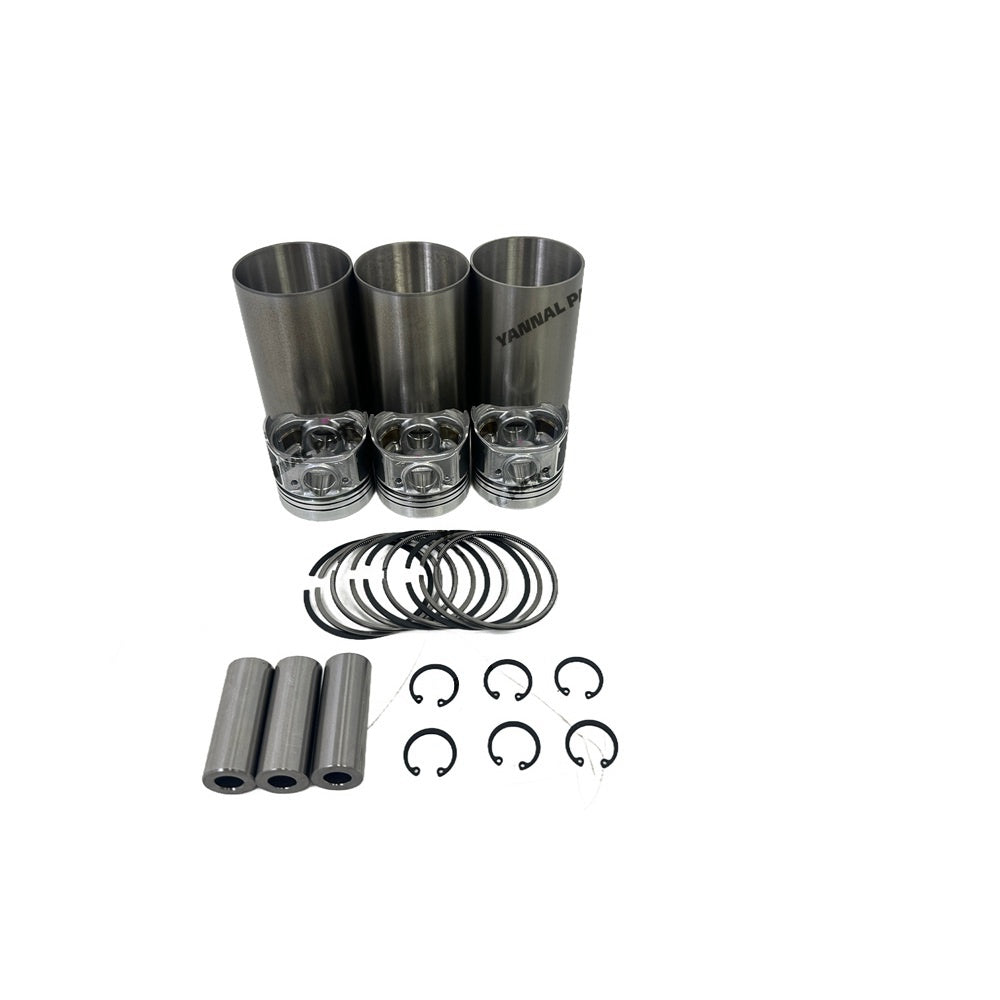 3D67E-5 Cylinder Liner Kit For Komatsu Engine PC18MR-2 PC20 Excavator