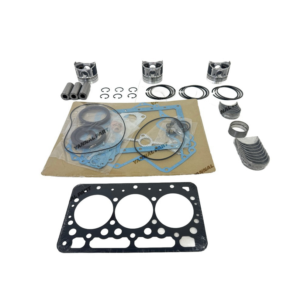 D782 Overhaul Re-ring Kit For Kubota D782 3D67E Engine