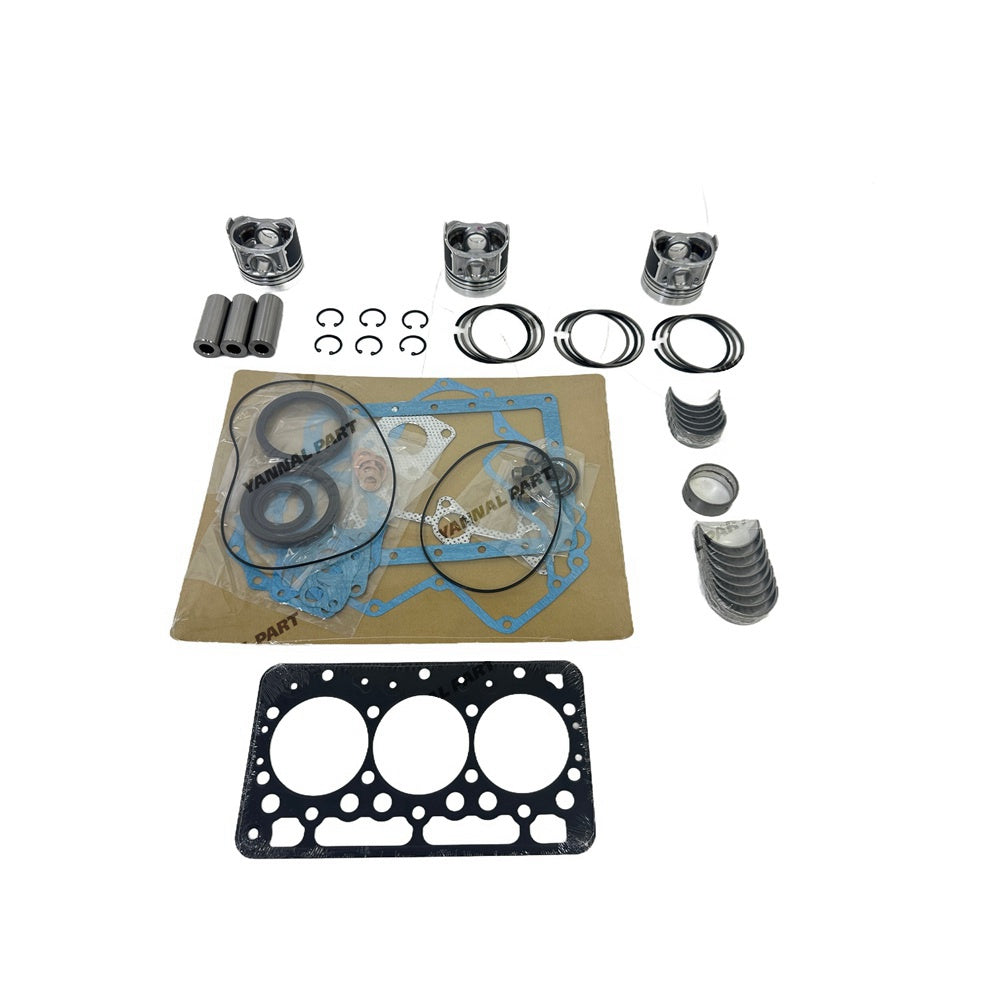 D782 Overhaul Re-ring Kit For Kubota D782 3D67E Engine