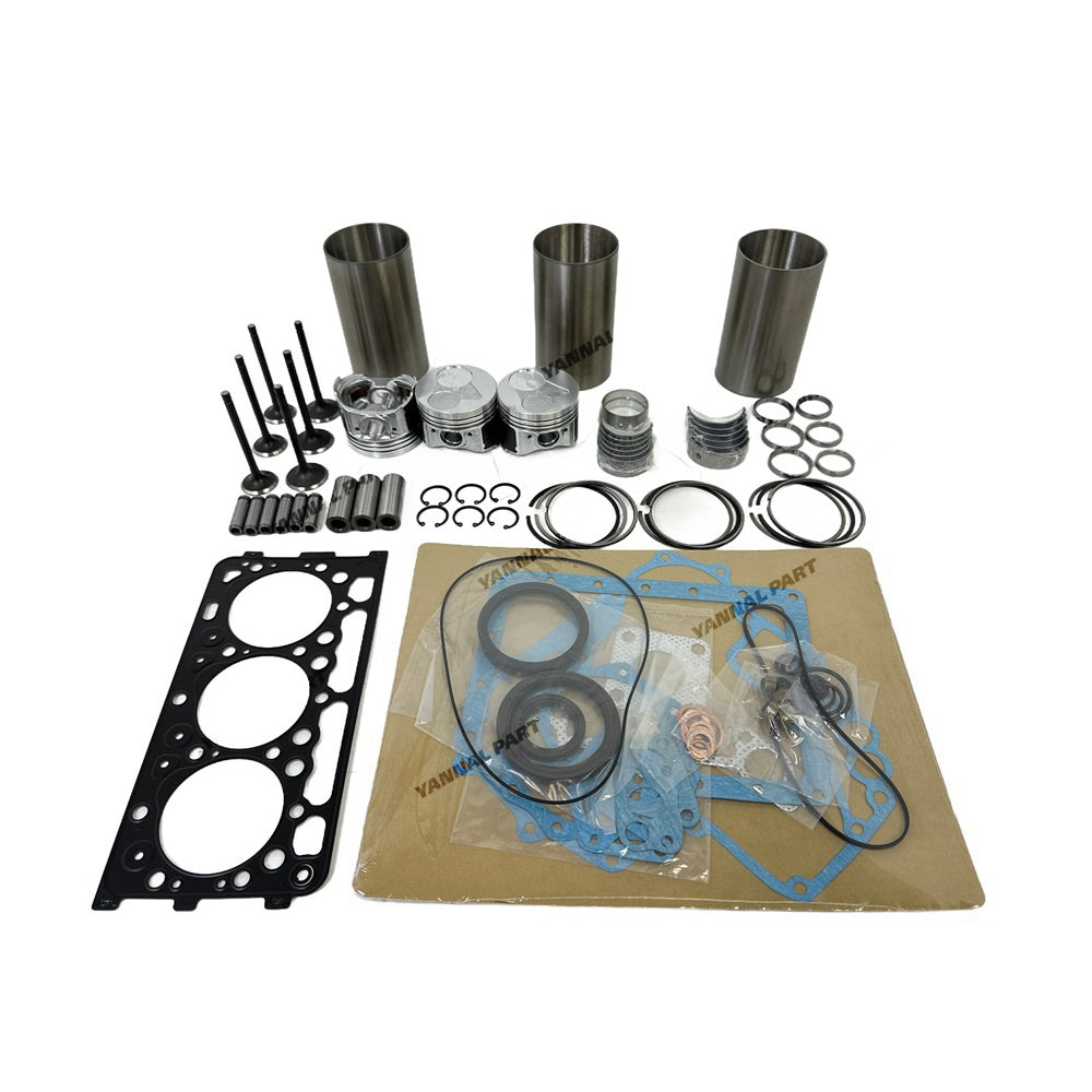 Engine Repair Kit D902 Compatible with for Kubota RTV 900 Parts D902 Engine Rebuild Kit BX24 KX41-3 BX2380 BX23S