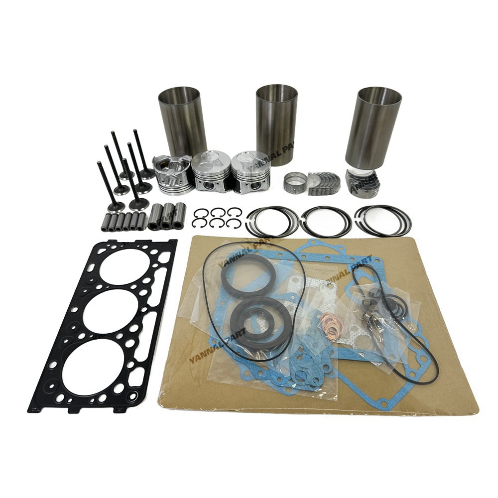 Engine Repair Kit D902 Compatible with for Kubota RTV 900 Parts D902 Engine Rebuild Kit BX24 KX41-3 BX2380 BX23S