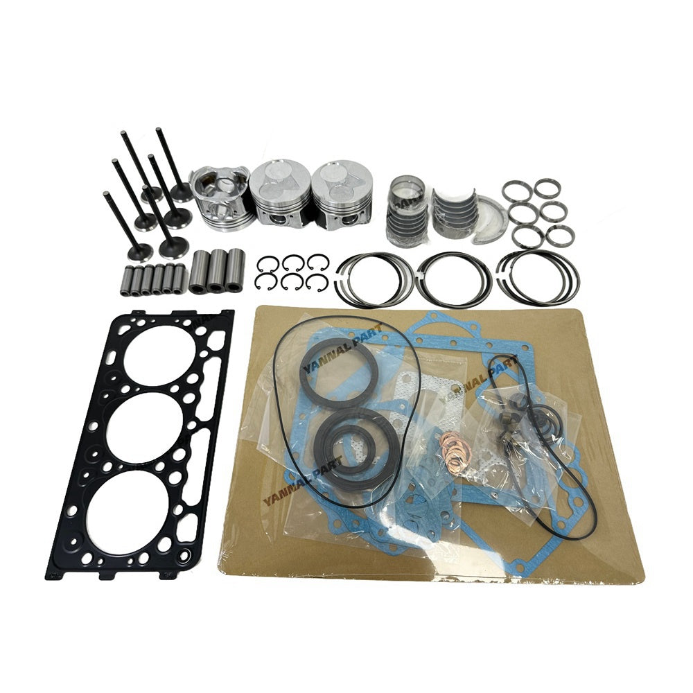 D902 Overhaul Rebuild Kit for Kubota Engine BX24 BX25 BX1880 Tractor ZD1021 RTV900G9 RTV900R RTV900R6