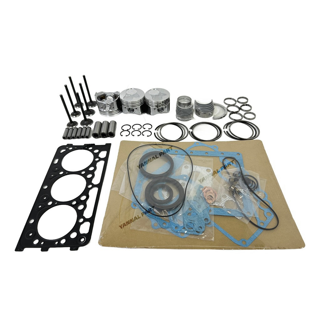 D902 Overhaul Rebuild Kit for Kubota Engine BX24 BX25 BX1880 Tractor ZD1021 RTV900G9 RTV900R RTV900R6