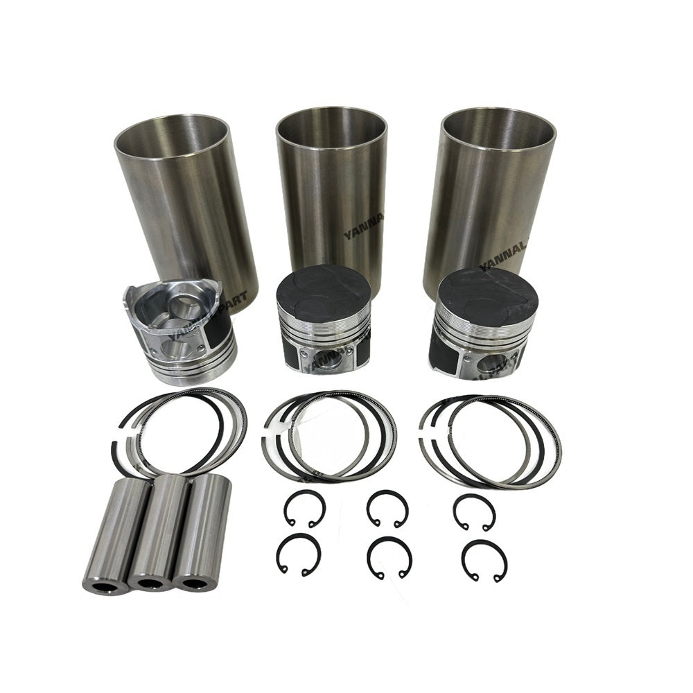 KIT(PISTON + PISTON RING SET + CYLINDER LINER): FOR KUBOTA/D905/V1205-17106