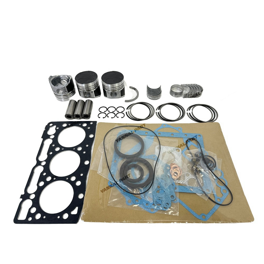 D905 Overhaul Re-ring Kit (No cylinder liner and valve) For Kubota D905 D905E B905B B905H Engine B1700DT BX2200D BX23LB Tractor Bx22 Compact Tractor With Loader And Backhoe