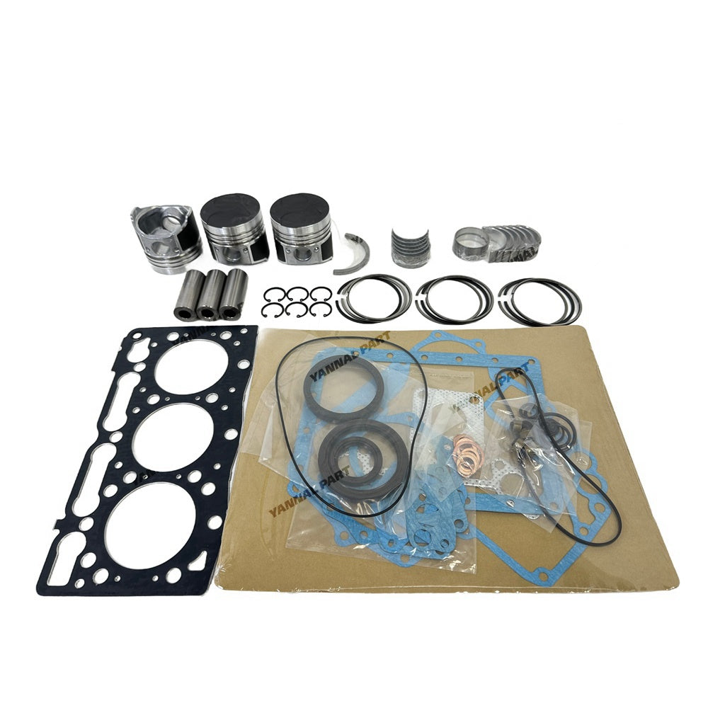 D905 Overhaul Re-ring Kit (No cylinder liner and valve) For Kubota D905 D905E B905B B905H Engine B1700DT BX2200D BX23LB Tractor Bx22 Compact Tractor With Loader And Backhoe