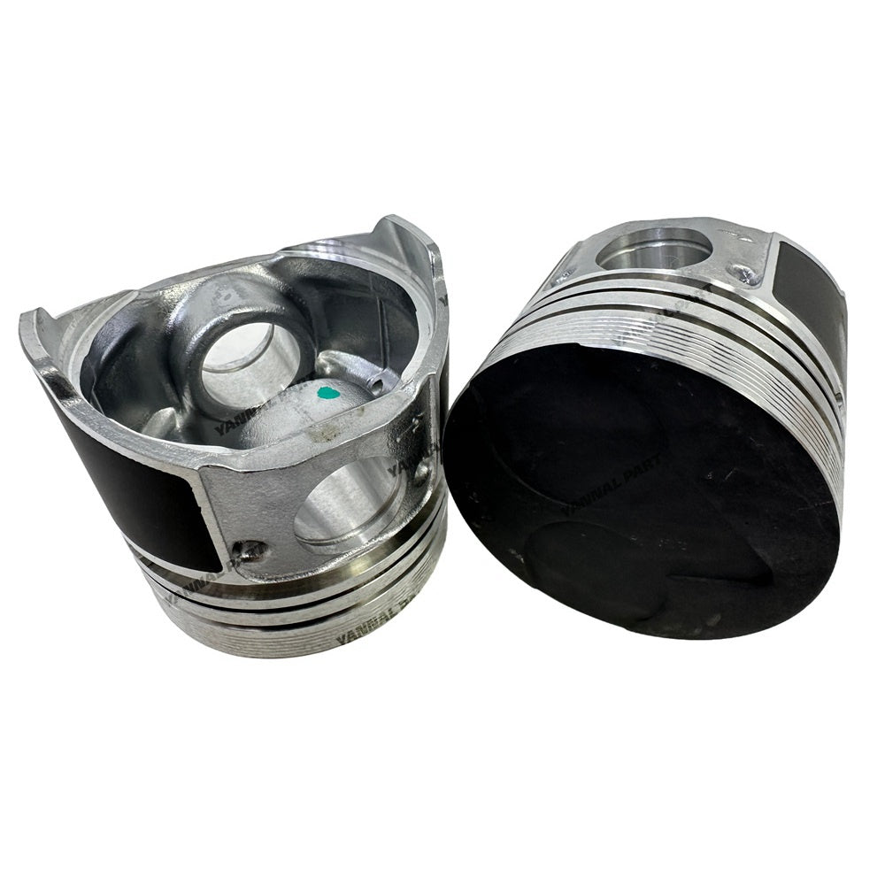 High-Quality 3X Piston set + Cylinder Liners (Semi-finished) Compatible with D950 Kubota Engine Tractors B6100 B7200 B8200 B1750 B20