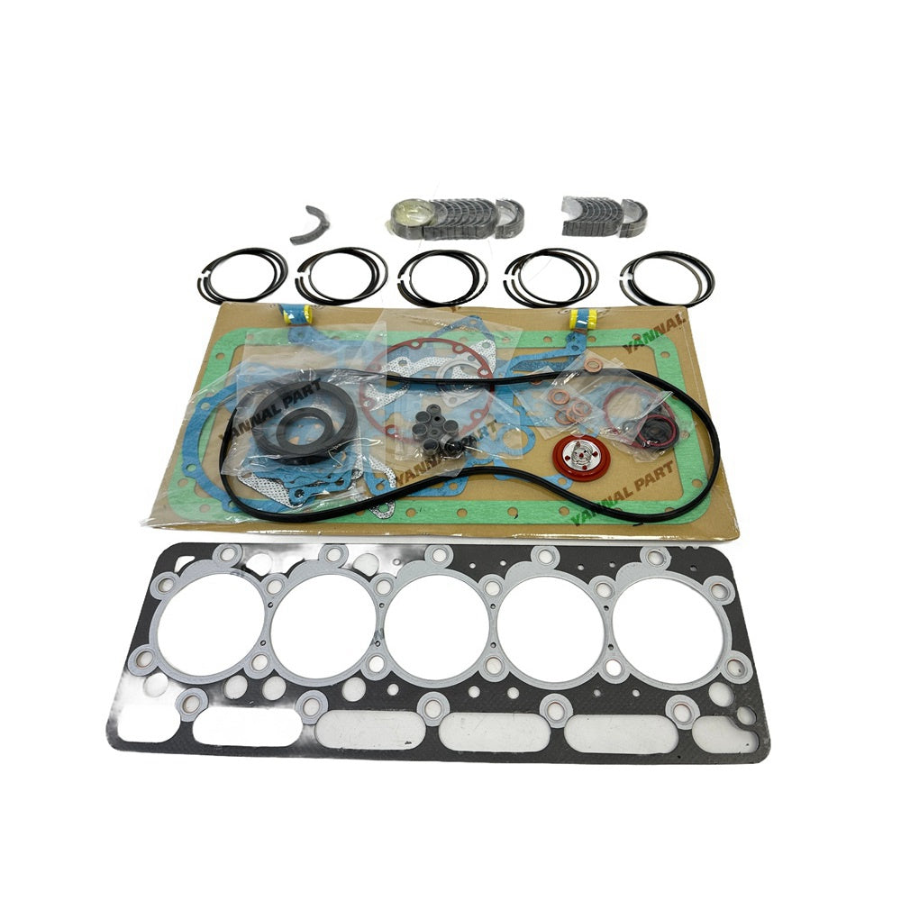 For Kubota F2803 Overhaul Re-ring Kit With Gasket Kit? Piston Ring Set Main conrod Bearing Set Tractor M4700 Engine Parts